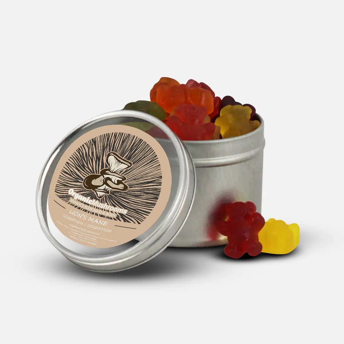 Lion's Mane Mushroom Supplement Gummies